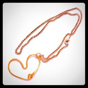 Copper Heart Necklace